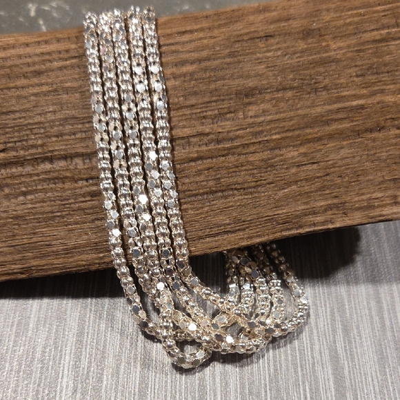 Itaor Vtg Sterling Silver Bracelet.Made In ITALY.